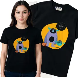 koszulka-damska-czarny-bawelna-t-shirt-l-nadruk