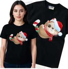koszulka-damska-czarny-bawelna-t-shirt-m-nadruk