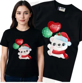 koszulka-damska-czarny-bawelna-t-shirt-m-nadruk