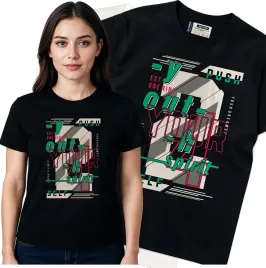 koszulka-damska-czarny-bawelna-t-shirt-xl-nadruk