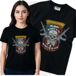 koszulka-damska-czarny-bawelna-t-shirt-m-nadruk