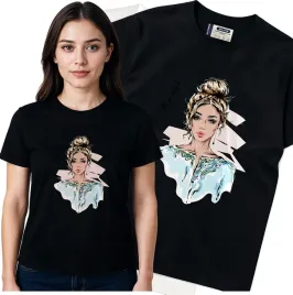 koszulka-damska-czarny-bawelna-t-shirt-xxl-nadruk