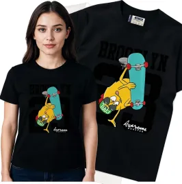 koszulka-damska-czarny-bawelna-t-shirt-xl-nadruk