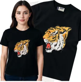 koszulka-damska-czarny-bawelna-t-shirt-l-nadruk