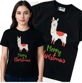 koszulka-damska-czarny-bawelna-t-shirt-s-nadruk