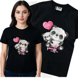 koszulka-damska-czarny-bawelna-t-shirt-s-nadruk