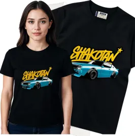 koszulka-damska-czarny-bawelna-t-shirt-s-nadruk