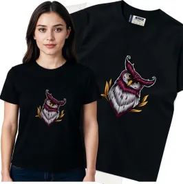 koszulka-damska-czarny-bawelna-t-shirt-xxl-nadruk