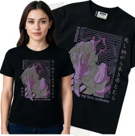 koszulka-damska-czarny-bawelna-t-shirt-xl-nadruk