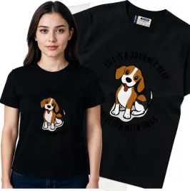 koszulka-damska-czarny-bawelna-t-shirt-l-nadruk