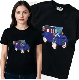 koszulka-damska-czarny-bawelna-t-shirt-s-nadruk