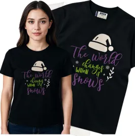 koszulka-damska-czarny-bawelna-t-shirt-s-nadruk