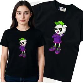 koszulka-damska-czarny-bawelna-t-shirt-xl-nadruk