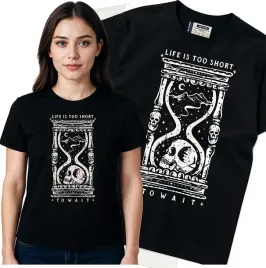 koszulka-damska-czarny-bawelna-t-shirt-m-nadruk