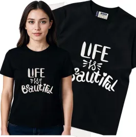 koszulka-damska-czarny-bawelna-t-shirt-l-nadruk
