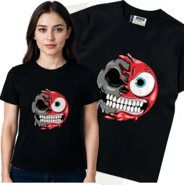 koszulka-damska-czarny-bawelna-t-shirt-xxl-nadruk