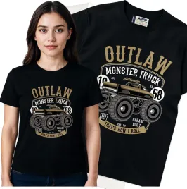 koszulka-damska-czarny-bawelna-t-shirt-m-nadruk