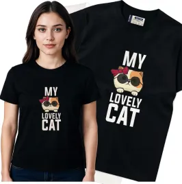 koszulka-damska-czarny-bawelna-t-shirt-m-nadruk