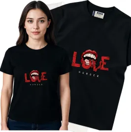 koszulka-damska-czarny-bawelna-t-shirt-l-nadruk