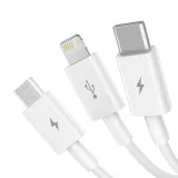 baseus-3w1-kabel-usb-lightning-usb-c-micro-usb-35a-15m-bialy-stan-nowy