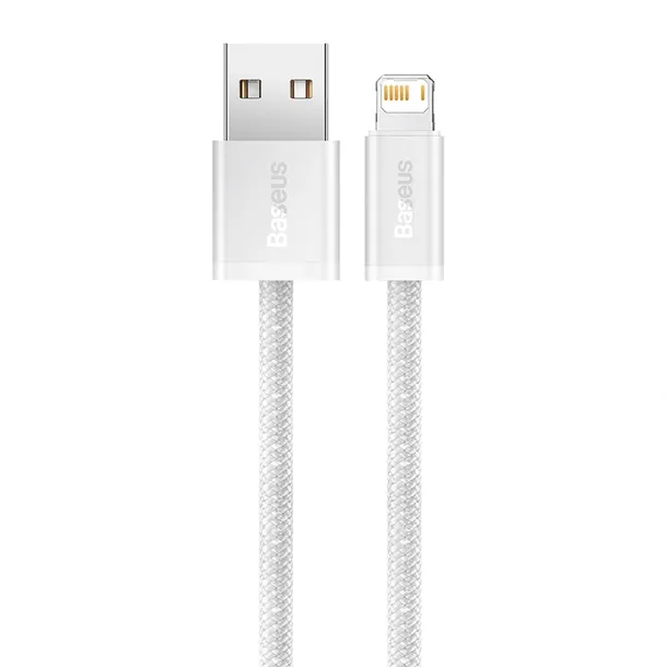 kabel-baseus-dynamic-series-24a-usb-a-lightning-2m-bialy-kolor-bialy