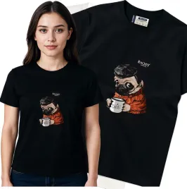 koszulka-damska-czarny-bawelna-t-shirt-l-nadruk