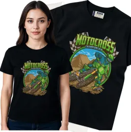 koszulka-damska-czarny-bawelna-t-shirt-m-nadruk