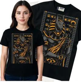 koszulka-damska-czarny-bawelna-t-shirt-m-nadruk