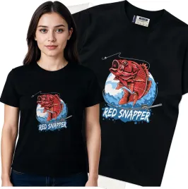 koszulka-damska-czarny-bawelna-t-shirt-m-nadruk