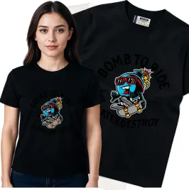 koszulka-damska-czarny-bawelna-t-shirt-xxl-nadruk
