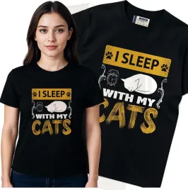 koszulka-damska-czarny-bawelna-t-shirt-s-nadruk