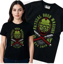 koszulka-damska-czarny-bawelna-t-shirt-s-nadruk