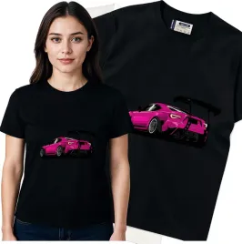 koszulka-damska-czarny-bawelna-t-shirt-s-nadruk