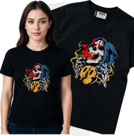 koszulka-damska-czarny-bawelna-t-shirt-xl-nadruk