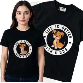 koszulka-damska-czarny-bawelna-t-shirt-m-nadruk