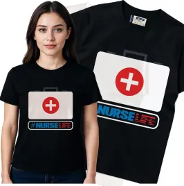 koszulka-damska-czarny-bawelna-t-shirt-s-nadruk