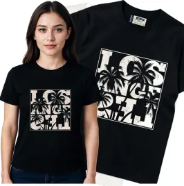 koszulka-damska-czarny-bawelna-t-shirt-l-nadruk