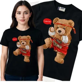 koszulka-damska-czarny-bawelna-t-shirt-xl-nadruk