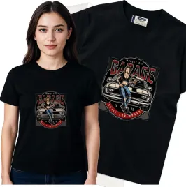 koszulka-damska-czarny-bawelna-t-shirt-m-nadruk