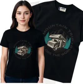 koszulka-damska-czarny-bawelna-t-shirt-s-nadruk