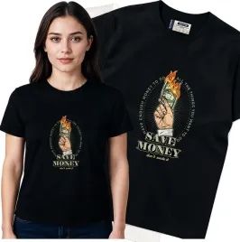koszulka-damska-czarny-bawelna-t-shirt-m-nadruk