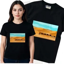 koszulka-damska-czarny-bawelna-t-shirt-m-nadruk
