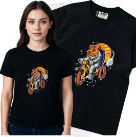 koszulka-damska-czarny-bawelna-t-shirt-m-nadruk
