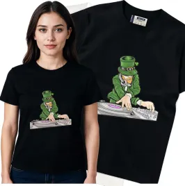 koszulka-damska-czarny-bawelna-t-shirt-m-nadruk