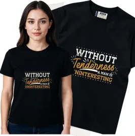 koszulka-damska-czarny-bawelna-t-shirt-s-nadruk