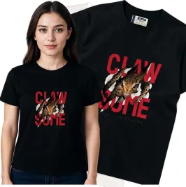 koszulka-damska-czarny-bawelna-t-shirt-m-nadruk