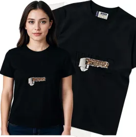koszulka-damska-czarny-bawelna-t-shirt-m-nadruk
