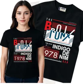 koszulka-damska-czarny-bawelna-t-shirt-s-nadruk