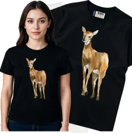 koszulka-damska-czarny-bawelna-t-shirt-m-nadruk