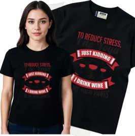 koszulka-damska-czarny-bawelna-t-shirt-s-nadruk
